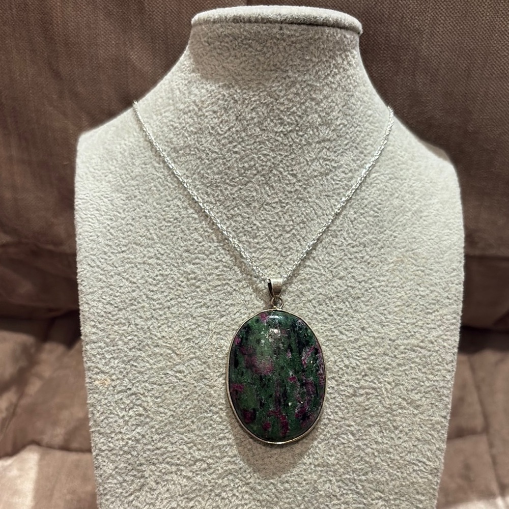 Art Pendant Monet Water Lilies Style Pendant Necklace